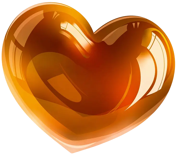 Decorative heart shape